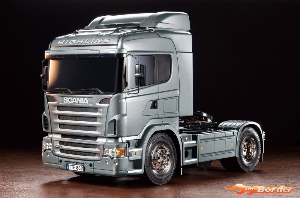 Tamiya 1:14 Scania R470 Silver Prepainted Edition 56364