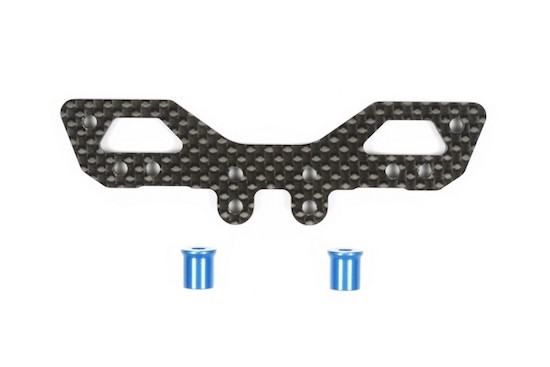 Tamiya Carbon Long Damper Stay - XV01 Front 54581