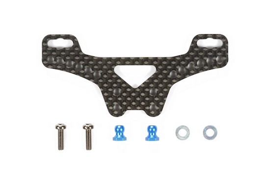 Tamiya Carbon Long Damper Stay - XV01 Rear 54582