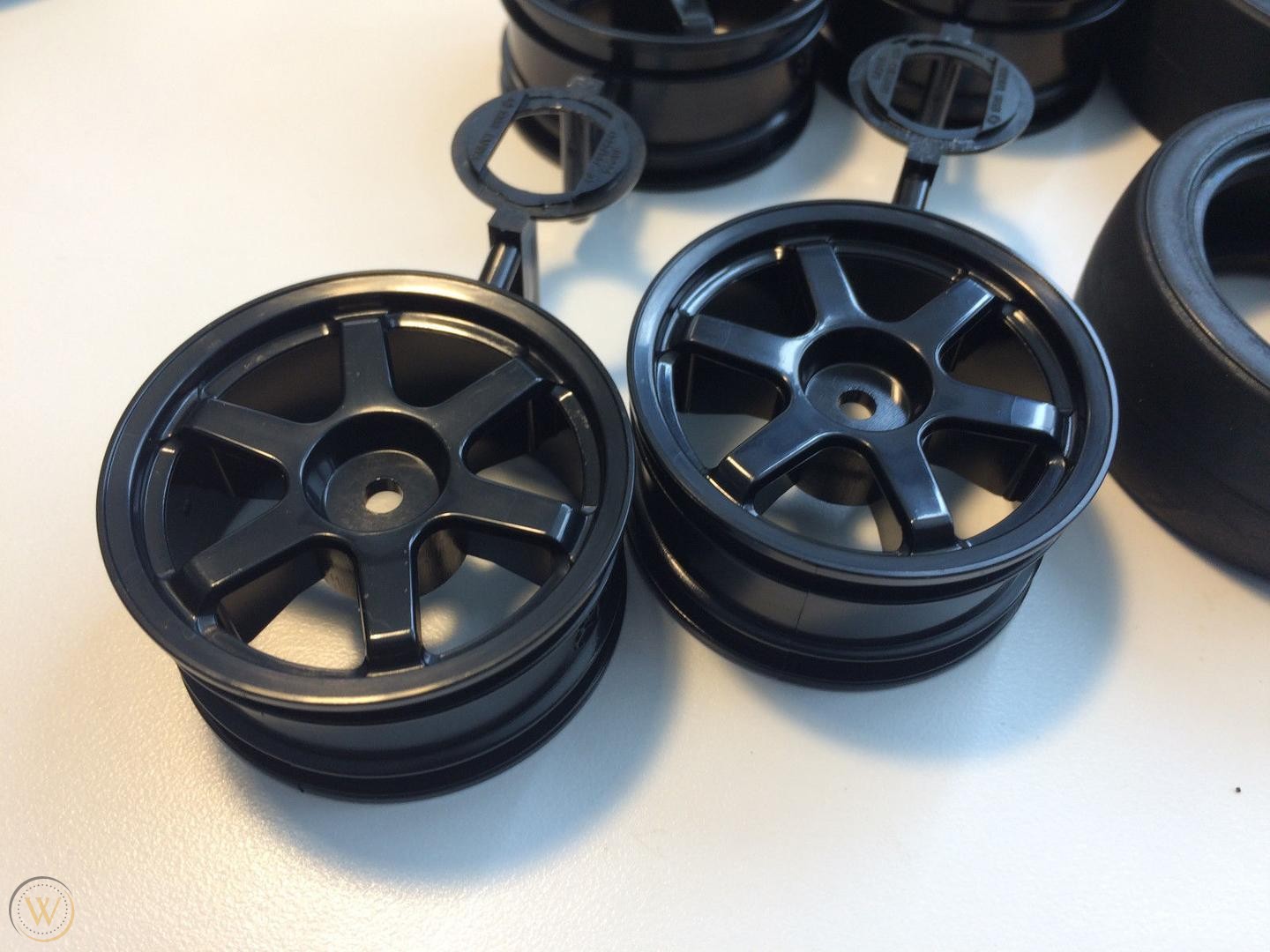 Tamiya 5-Spoke Wheels from Motul Autech GT-R/Nismo Penzoil GT-R (4pcs.) 26mm +2 Offset 997137