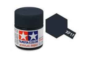 Tamiya Acrylic Mini XF-17 Sea Blue - 10ml Bottle 81717