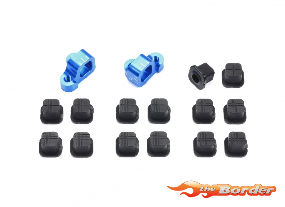 thumbnail image 2 of Tamiya 54172 Ver.II Separate Suspension Mounts (1A-1XA) For TA05 RC Car Model 2 of 11