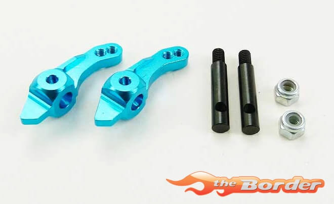 Tamiya DT03 Alu Steering Block Blue (2) 800756