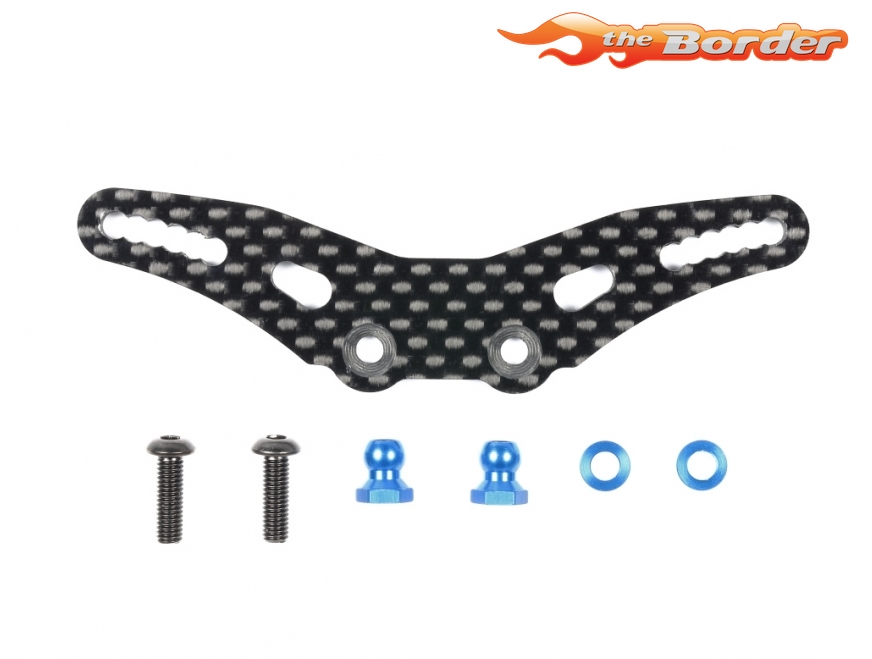 Tamiya M08 Concept Carbon Damper Stay - Rear 54890