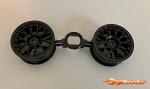 Tamiya Mesh Wheels 24mm - Black Offset +2 (2pcs) 10440244