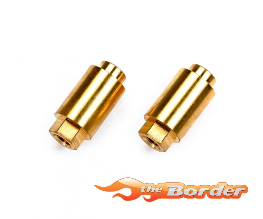 Tamiya TRF420 Brass Bumper Posts (2) 54976