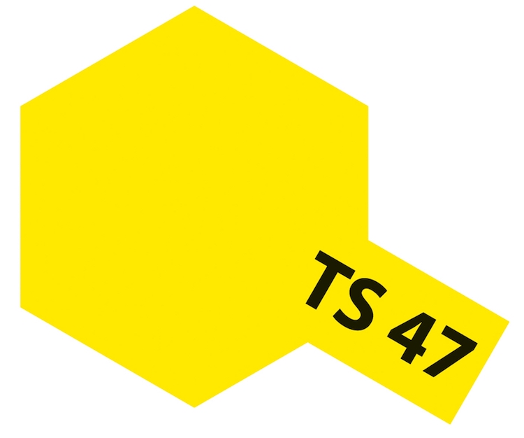 Tamiya TS-47 Chrome Yellow 100ml Spray Can 85047 