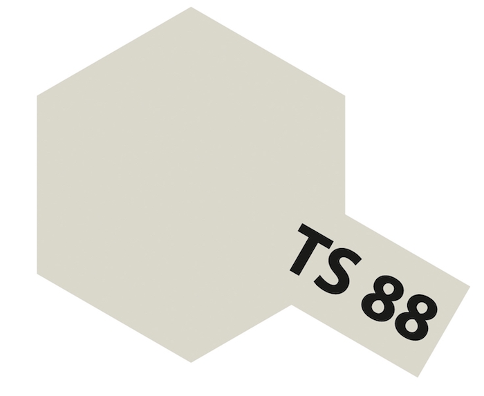 Tamiya TS-88 Titanium Silver - 100ml Spray Can 85088