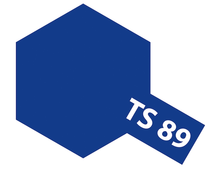 Tamiya TS-89 Pearl Blue - 100ml Spray Can 85089