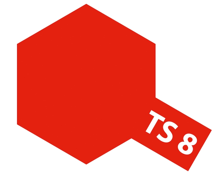 Tamiya TS-8 Italian Red - 100ml Spray Can 85008