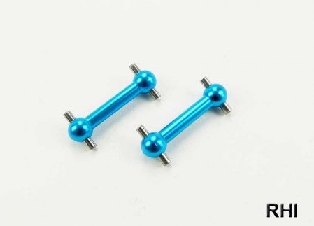 Tamiya TT-02 Dogbones (Drive Axles) (2) Blue Alu. 800704