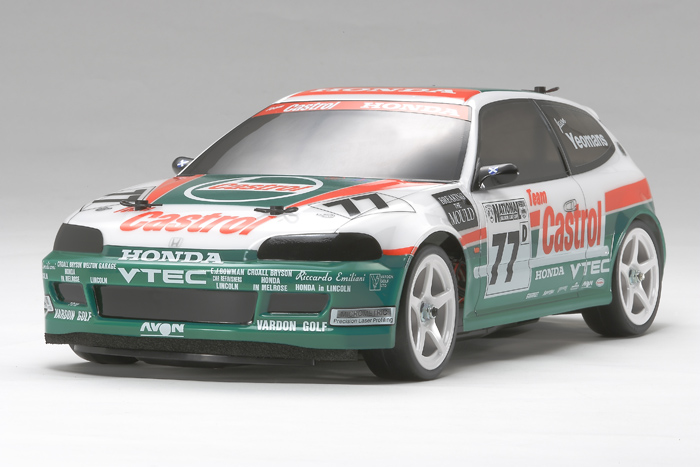 Tamiya 1/10 Castrol Honda Civic VTI i Body Set 51421