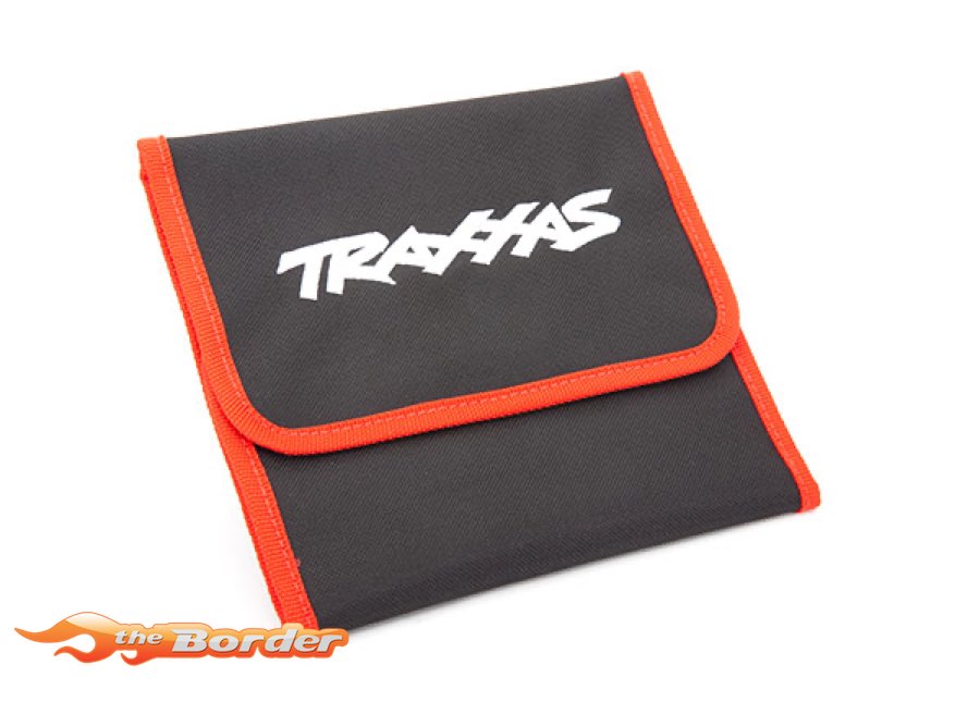 Tool pouch Red Large (custom embroidered with Traxxas logo) 8725