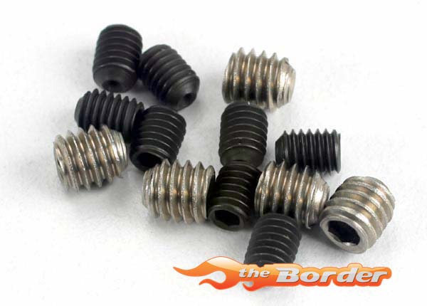 Traxxas Set (grub) screws, 3x4mm (8)/ 4x4mm (stainless) (4) 1548