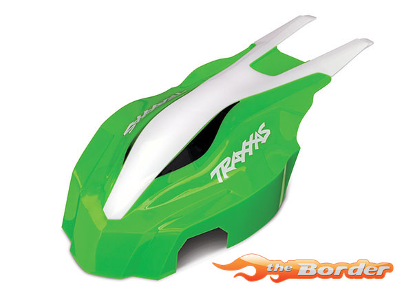 Traxxas Aton Canopy - Front - Green/White TRX7914