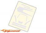 Traxxas Aton High Visibility Decals - White TRX7984