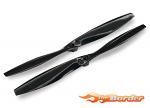 Traxxas Aton Rotor Blade Set - Black (2) (w/screws) TRX7926