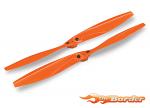 Traxxas Aton Rotor Blade Set - Orange (2) (w/screws) TRX7930
