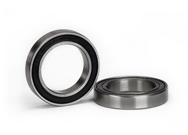 Traxxas Ball bearing, black rubber sealed (17x26x5mm) (2) 5107A