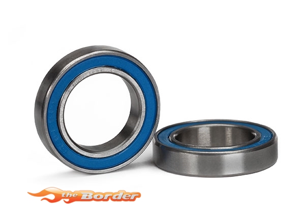 Traxxas Ball bearing blue rubber sealed (15x24x5mm) (2) 5106