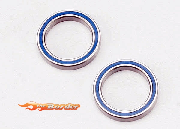 Traxxas Ball bearings blue rubber sealed (20x27x4mm) (2) 5182