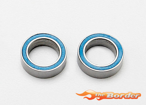 Traxxas Ball bearings blue rubber sealed (8x12x3.5mm) (2) 7020