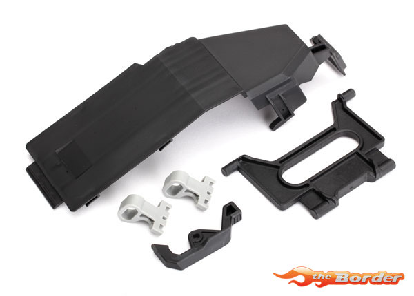 Traxxas Battery Door/Battery Strap/retainers (2)/latch 8524