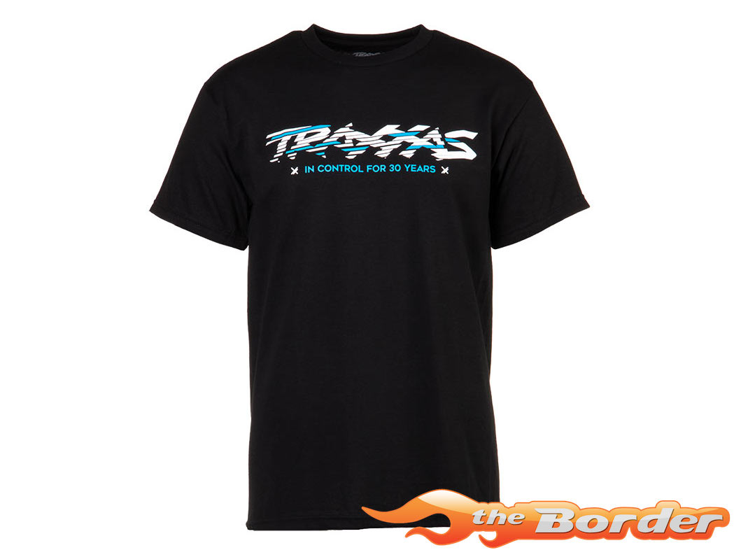 Traxxas Black Tee T-shirt Sliced Tea 1373