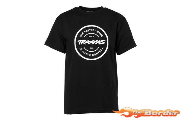 Traxxas Black Tee T-shirt Traxxas Logo 1360