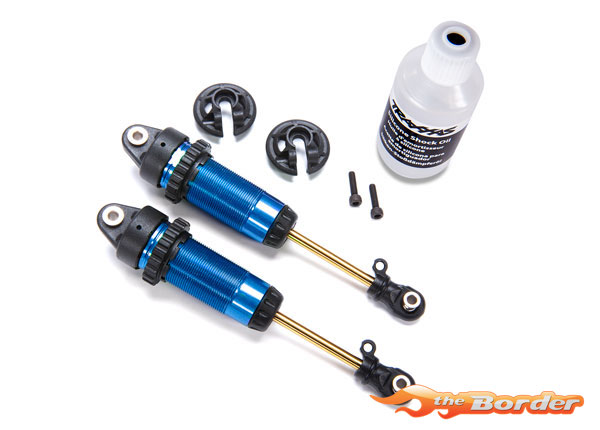 Traxxas Blue Shocks GTR XXL long hard-anodized 7462