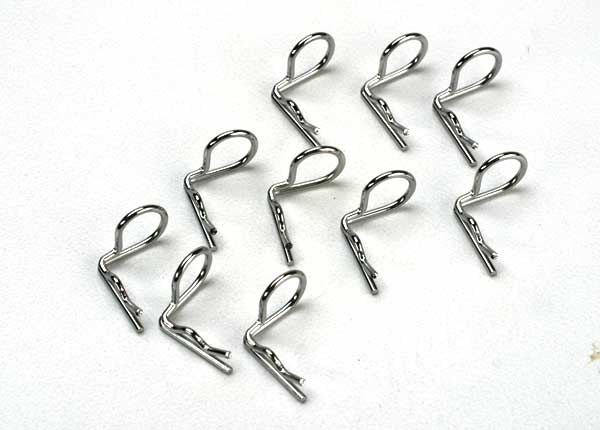 Traxxas Body Clips 90 Degree Angled Revo (10pcs) 3935