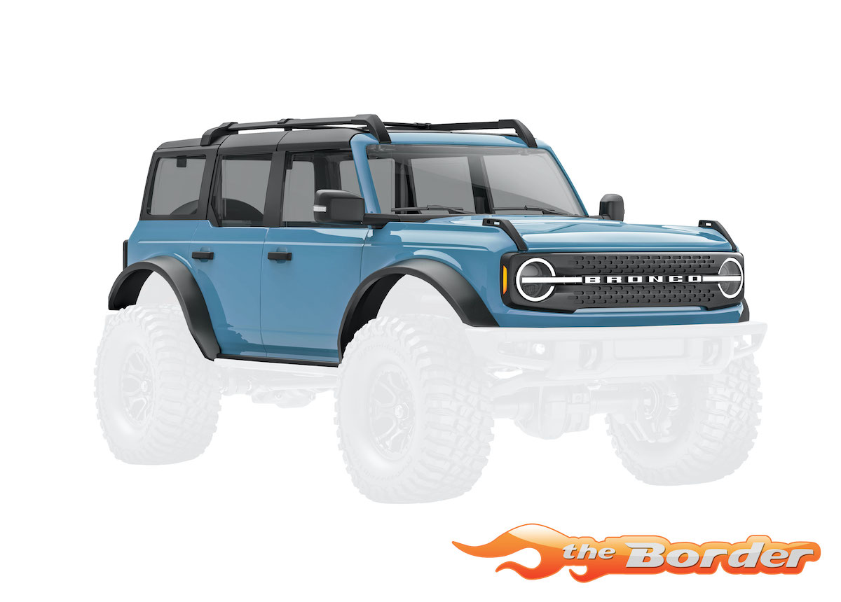 Traxxas Body Ford Bronco, complete, Area 51 (for TRX-4M) 9711-ARE51
