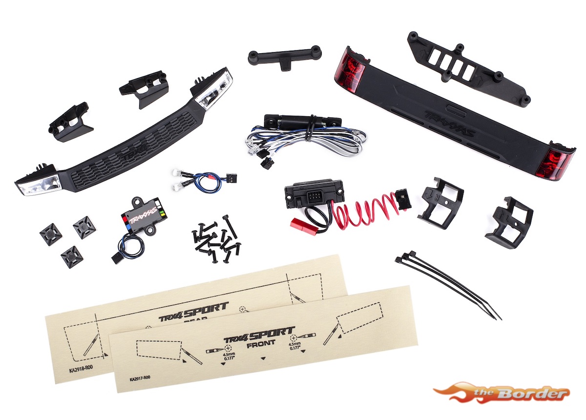 Traxxas Body Led Light Kit for TRX-4 Sport (8111) Complete Set 8085