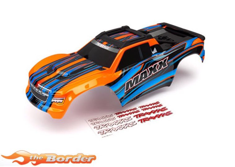 Traxxas Body Maxx Orange Decals 8911T