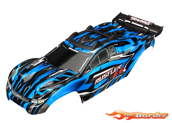 Traxxas Body Rustler 4X4 Blue - Prepainted 6718X