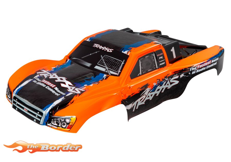 Traxxas Body Slash 4X4 orange (painted, decals applied) 5850