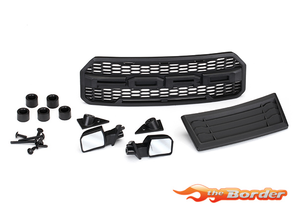 Traxxas Body accessories kit, 2017 Ford Raptor (includes grill, hood) TRX5828