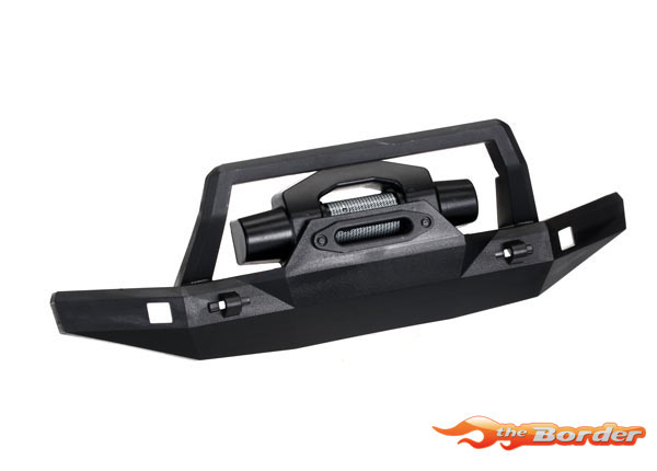 Traxxas  Bumper front (178mm wide)/ winch/ 2.6x8 BCS (1) 8124