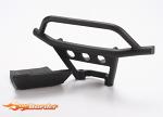 Traxxas Bumper front skidplate front (black) 6735