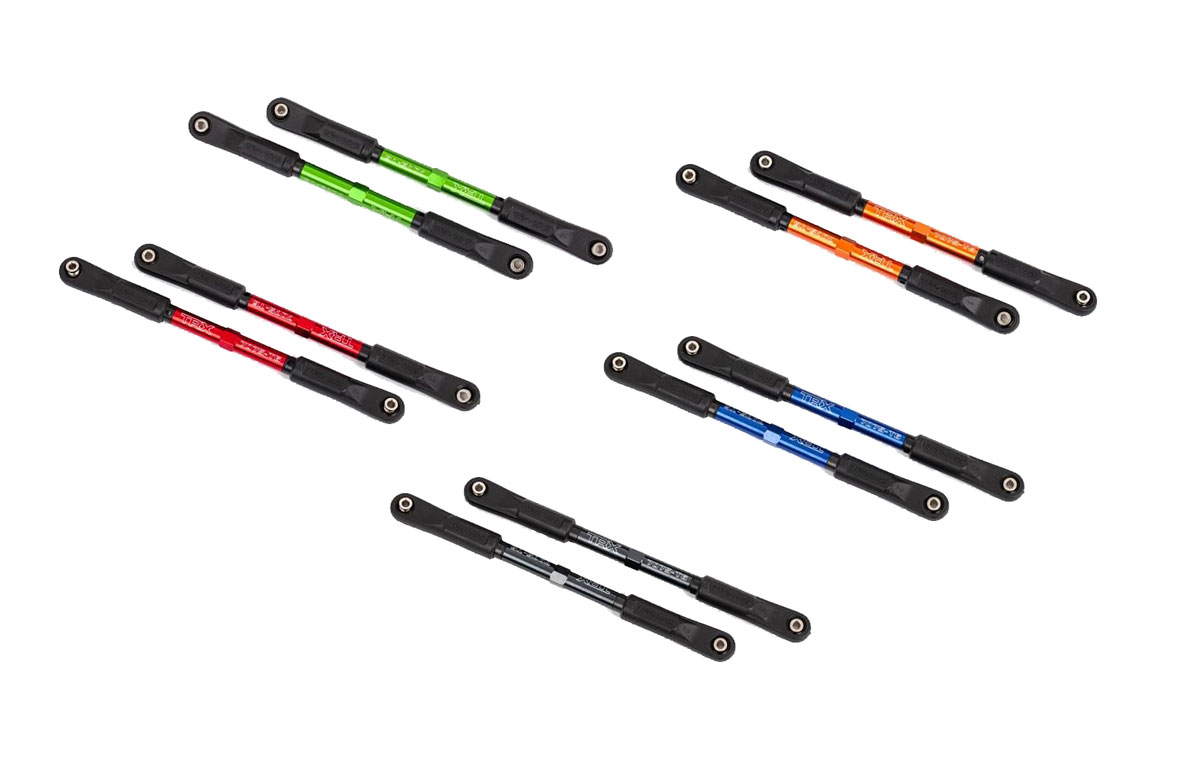 Traxxas Camber Links Rear (2) Assembled (Adjustable, Kies je kleur) 9548