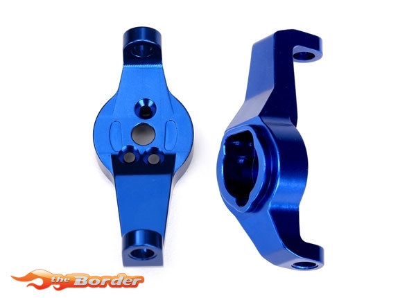 Traxxas Caster Blocks (portal drive) 6061-T6 Alu. Blue (L & R) 8232X
