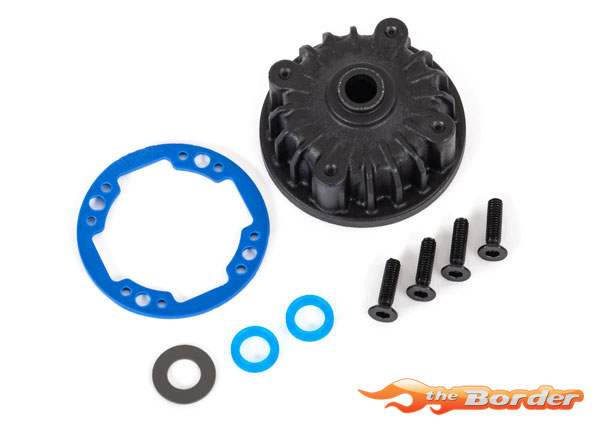 Traxxas Center Differential Housing (with gaskets & washers) 9081