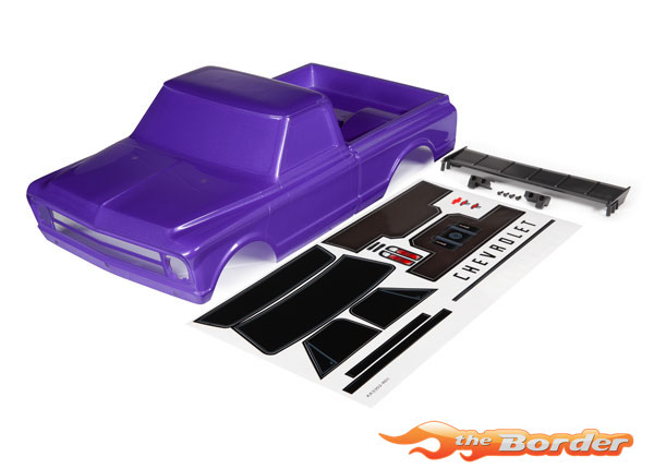 Traxxas Chevrolet C10 Body (includes wing/decals, requires 9415) Purple 9411P