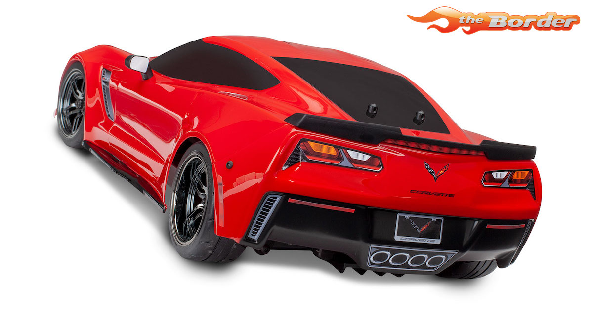 Traxxas Chevrolet Corvette Z06 Body - Red Painted 8386R