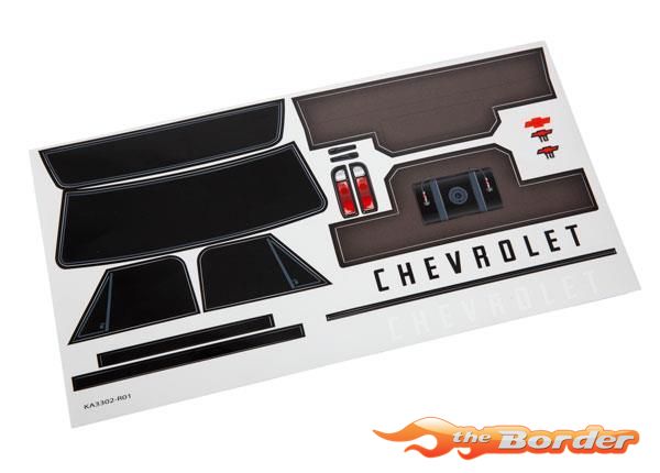 Traxxas Decal Sheet Chevrolet C10 9413