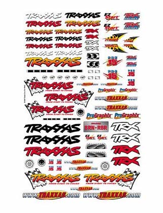 Traxxas Decal Sheet Team Traxxas 9950