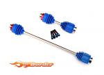 Traxxas Driveshafts center E-Revo (steel constant-velocity) front (1)/ rear (1) 8655R