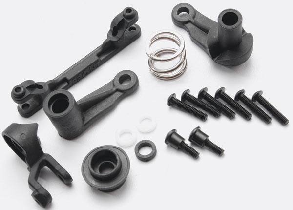 Traxxas E-Maxx Steering bellcranks/servo saver/servo saver spring/servo TRX4945 - Afbeelding 3