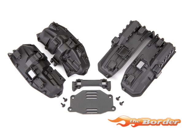 Traxxas Fenders inner for Clipless Body (narrow) front & rear (2 each) rock light covers (8) 8080X