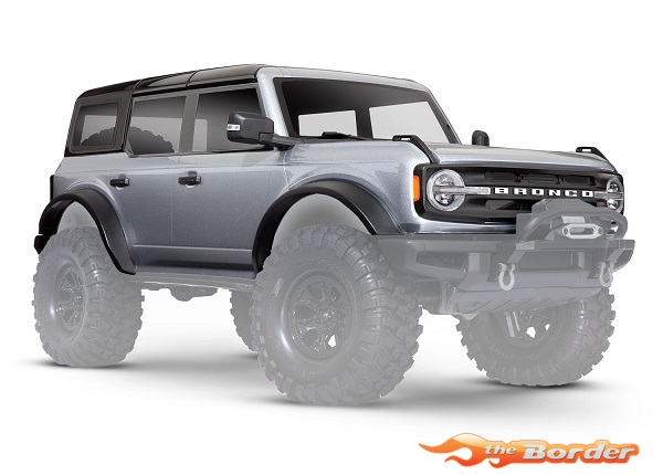 Traxxas Ford Bronco (2021) Iconic Silver Prepainted Body 9211G